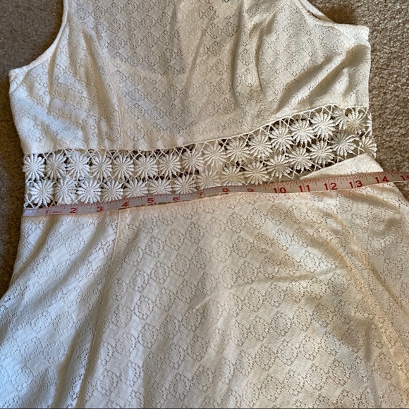 Dress, Ivory Floral Cutout Lace Free People BNWT - Picture 2 of 10